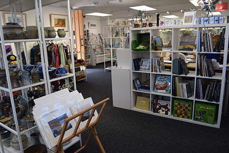 Image of contemporary craft shop interior 